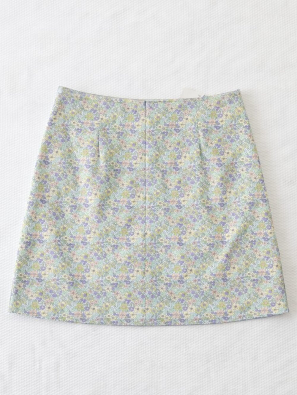 NEW Glamorous Floral Cotton Summer A-Line Skirt • NWT • Size 6 - Small - Picture 3 of 9